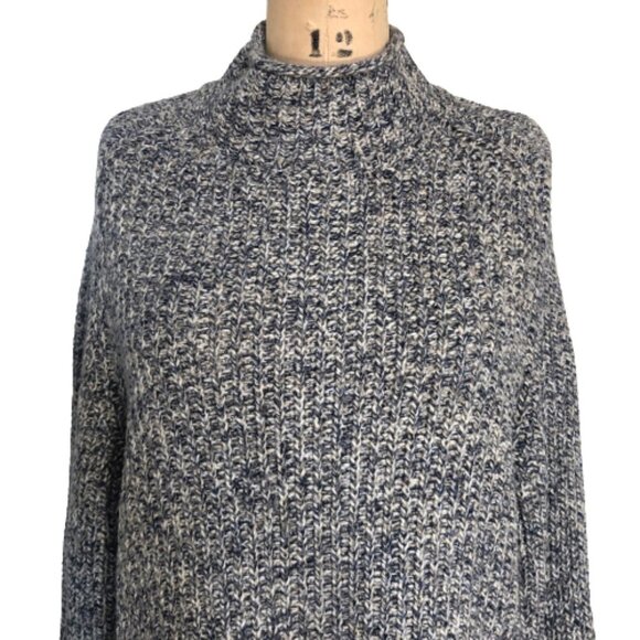 Roots long cotton & wool blend sweater - Picture 5 of 14